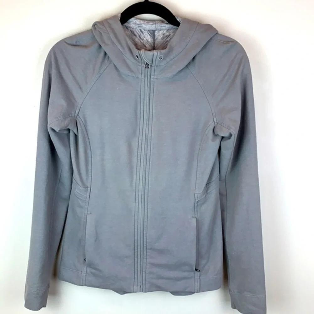 Lululemon Take Ten Full Zip Hoodie Battleship Size 4 - Picture 15 of 16